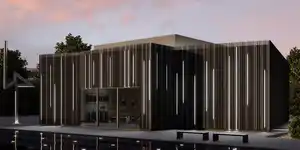نورپردازی نمای ساختمان