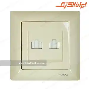 پریز شبکه کامپیوتر الیزه کرم ایران الکتریک