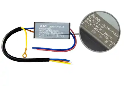 درایور ال ای دی 12-8 وات 300 میلی‌آمپر واترپروف