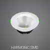 چراغ SMD توکار دایره ای 30 وات مدل هارمونیک - پارس شعاع توس