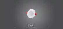 چراغ پنلی توکار 5 وات دایره ای مدل سولاریس - پارس شعاع توس
